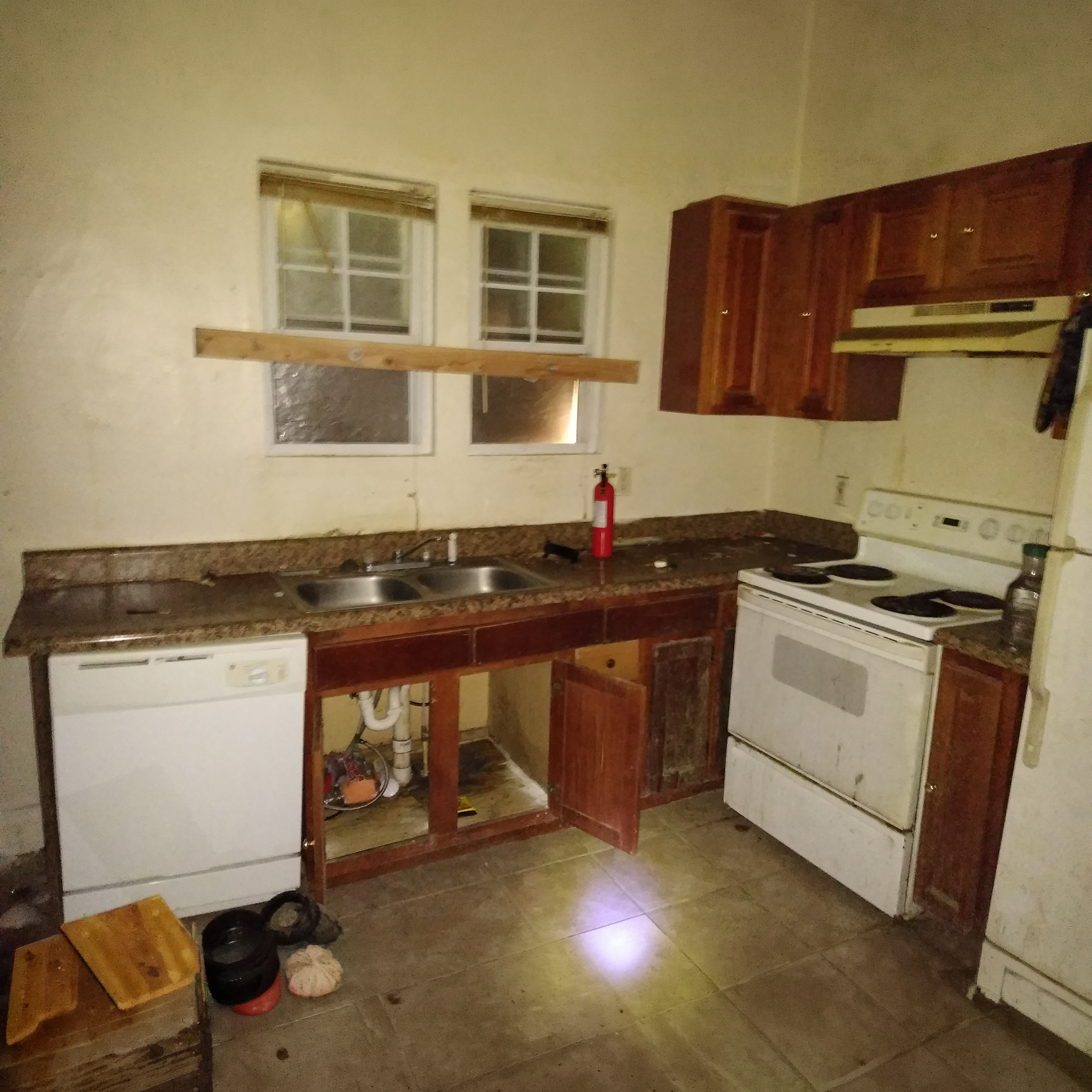Property before renovation